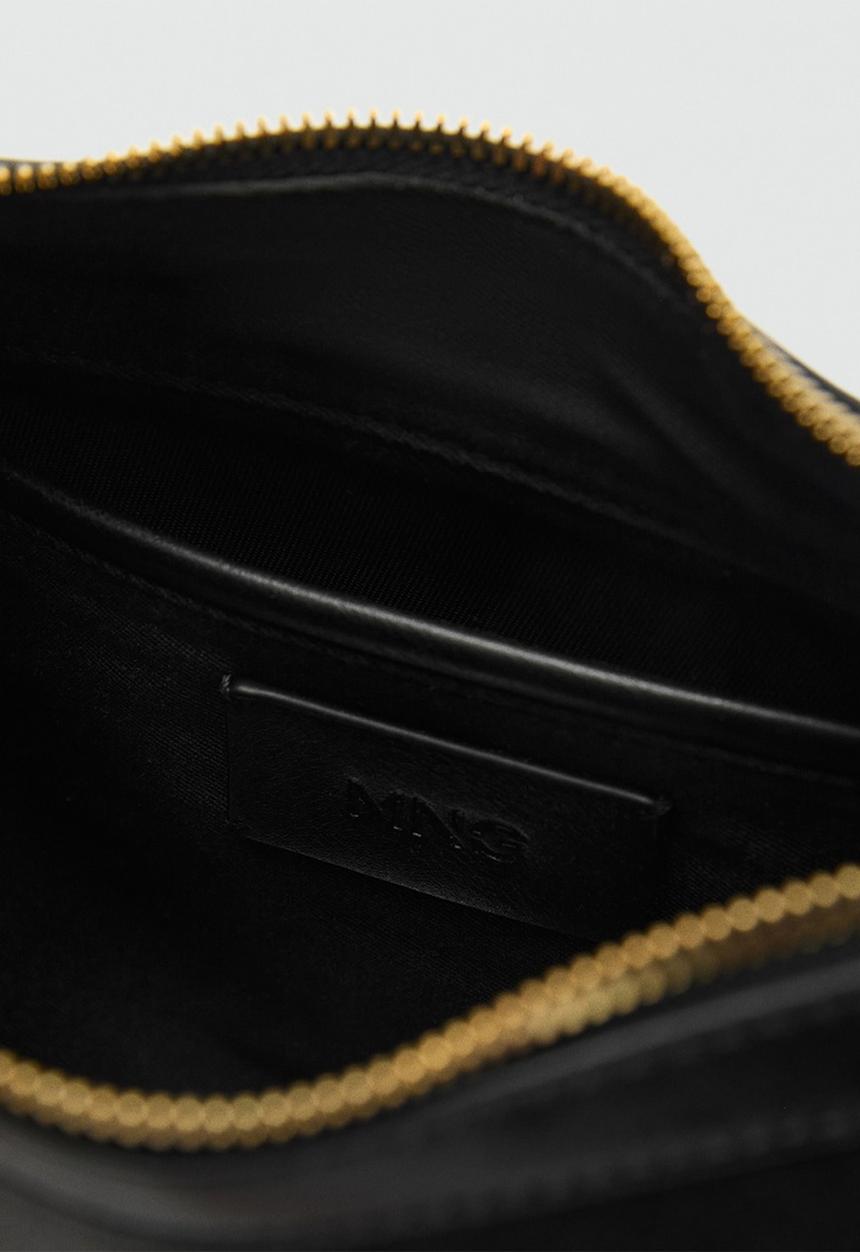 MANGO - Serrat shoulder bag - black