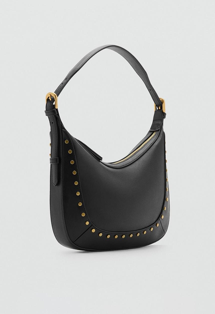 MANGO - Serrat shoulder bag - black