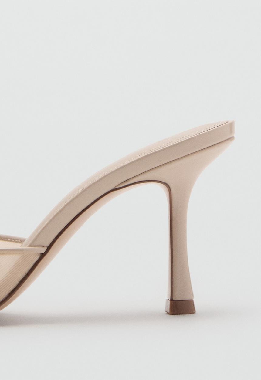 MANGO - Pepym heel - light beige