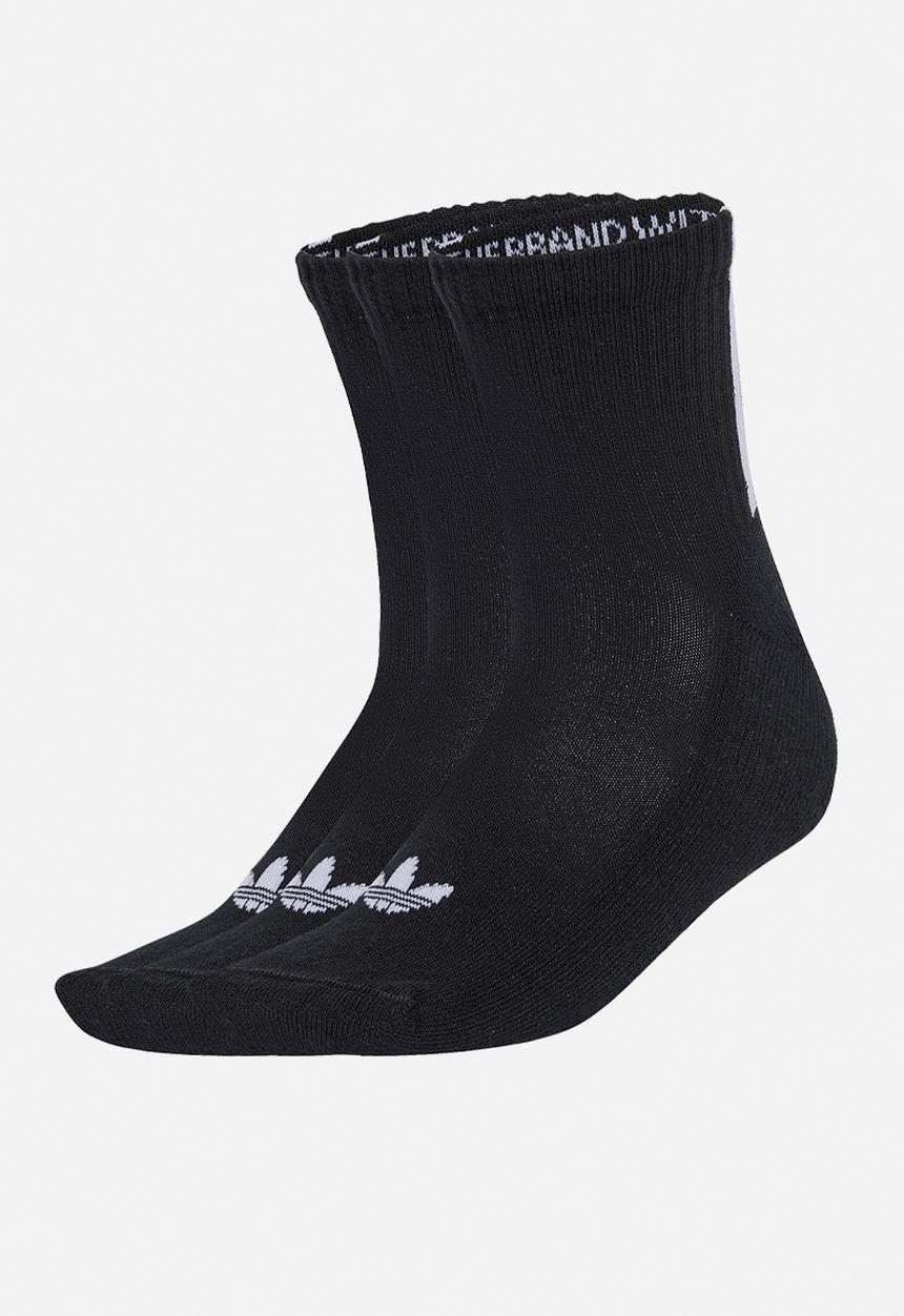 adidas Originals - 1/4 Socks 3p 3pack - black
