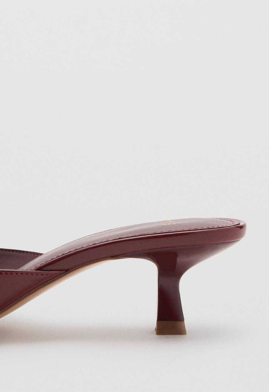 MANGO - Lidia heel - dark red