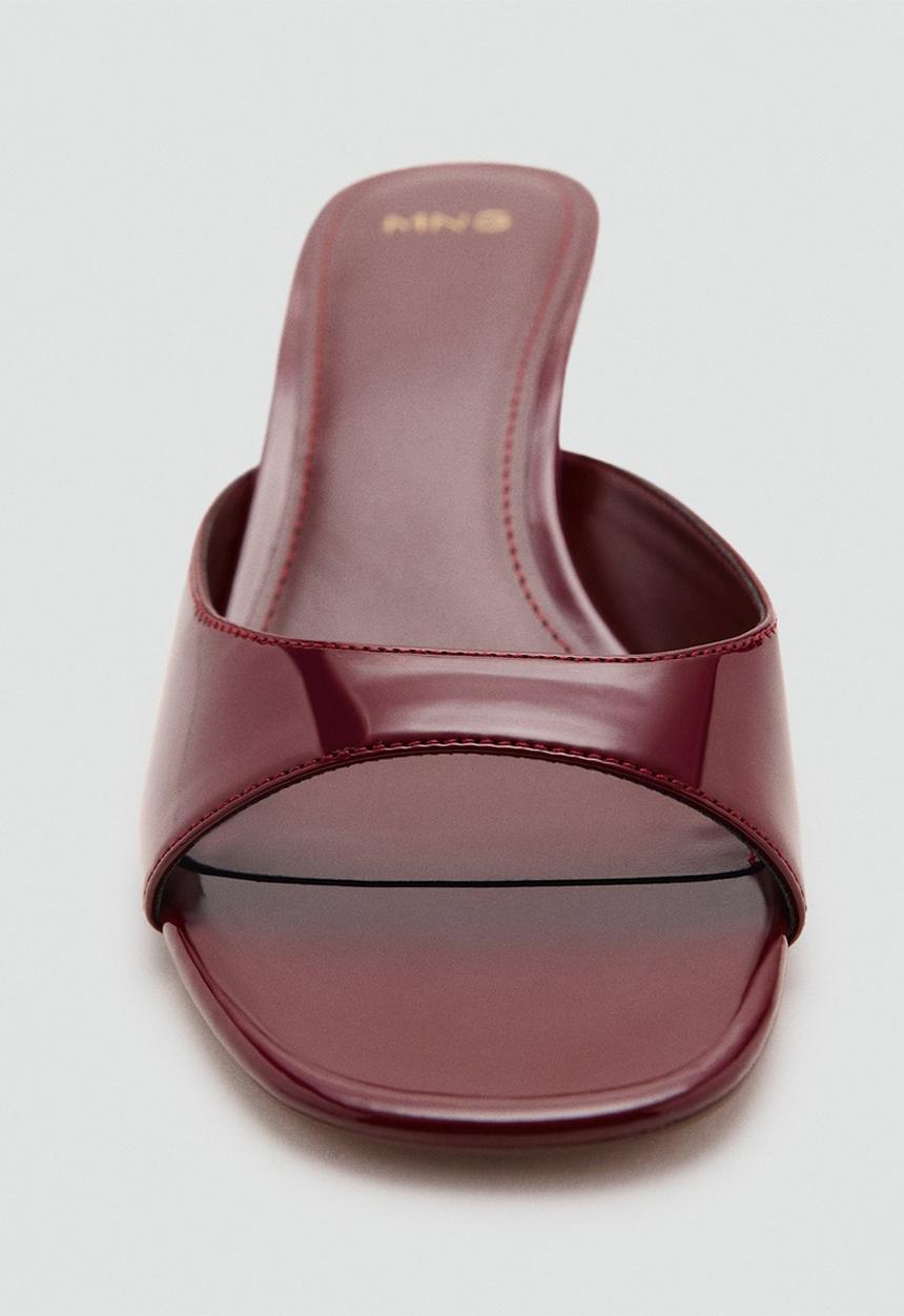 MANGO - Lidia heel - dark red