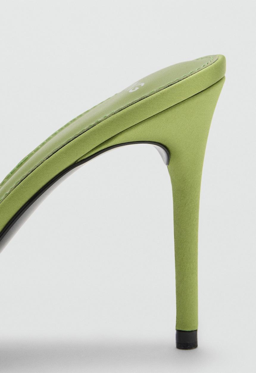 MANGO - Fancy1 heel - bright green