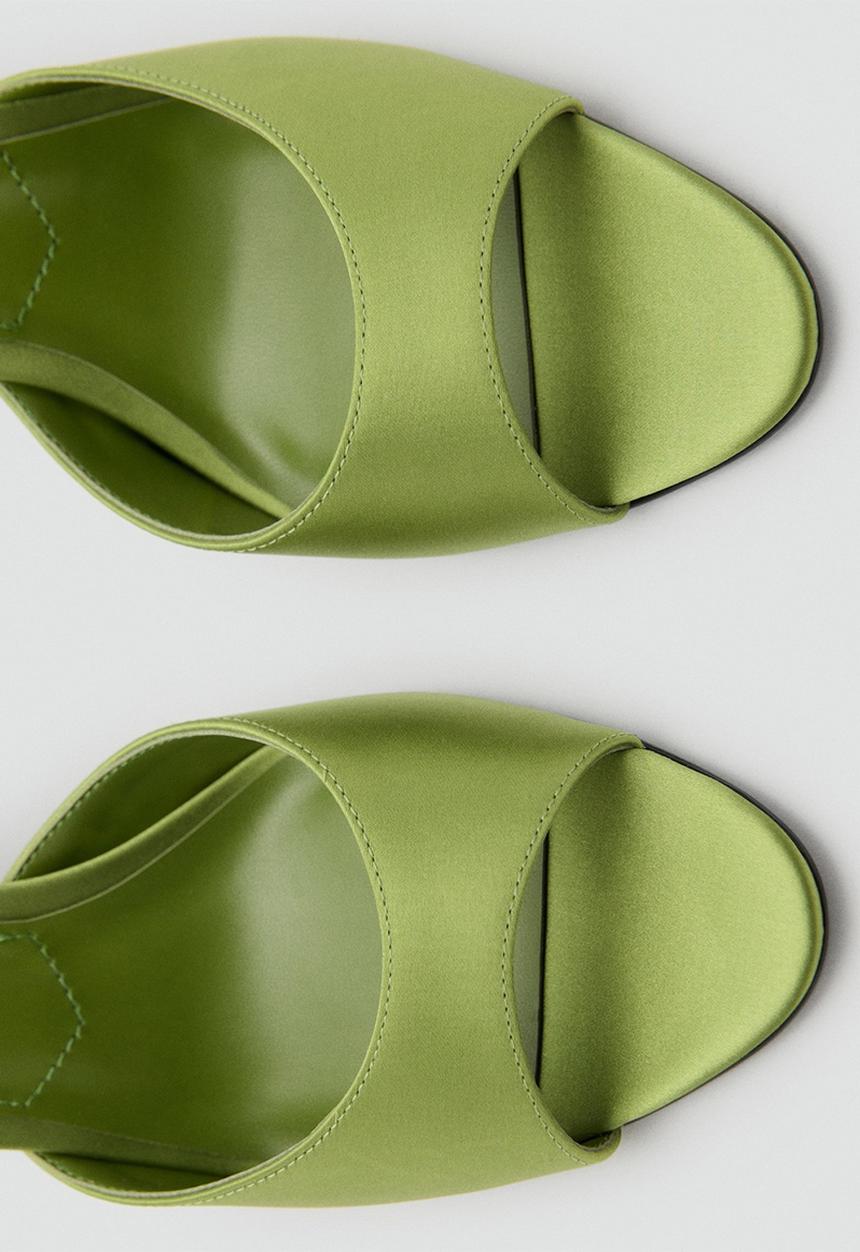 MANGO - Fancy1 heel - bright green