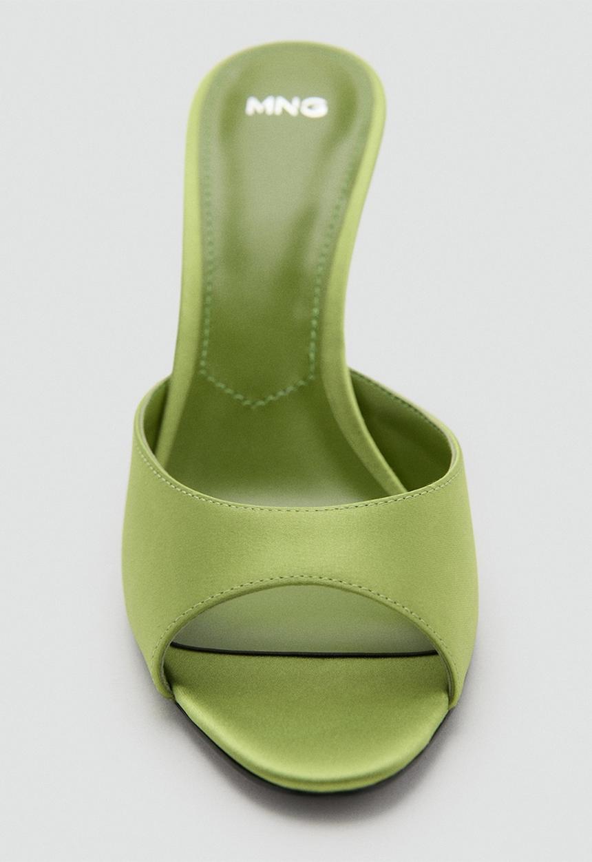 MANGO - Fancy1 heel - bright green