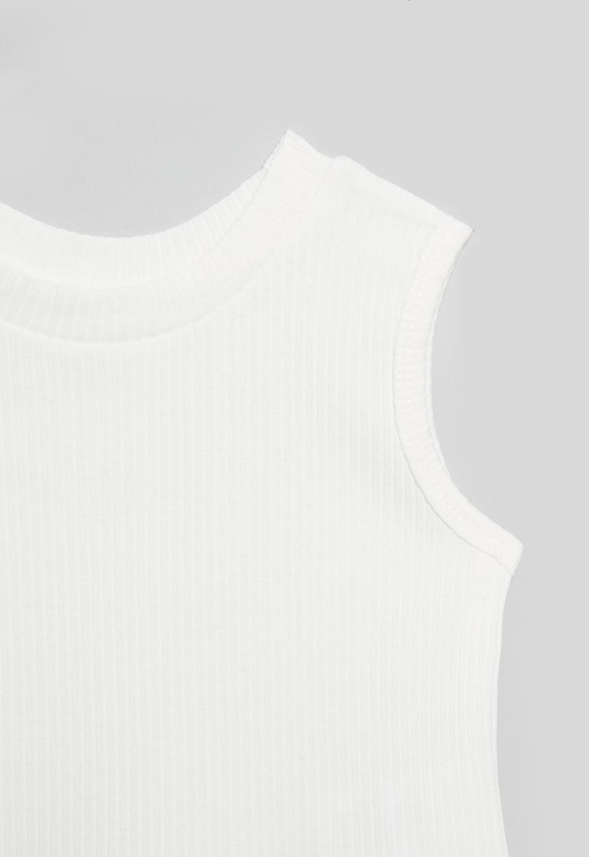 Pop Candy - Cropped vest - white