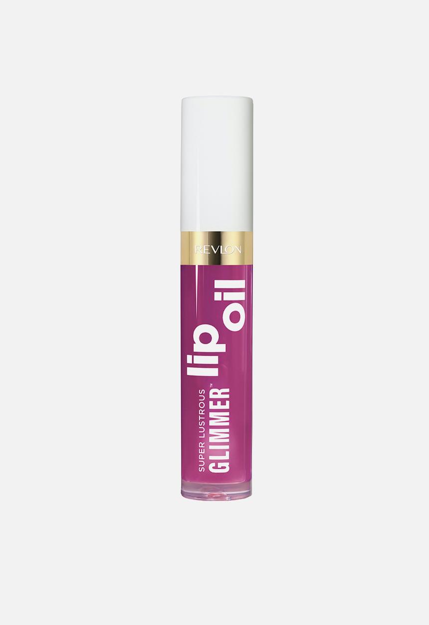 Revlon - Super Lustruous Glimmer Lip Oil - Plum-Pop