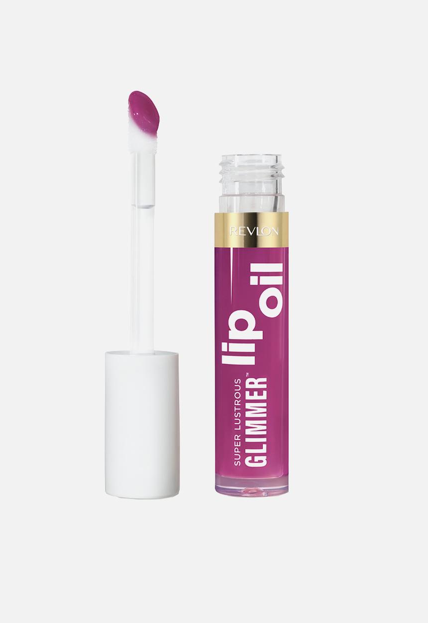 Revlon - Super Lustruous Glimmer Lip Oil - Plum-Pop