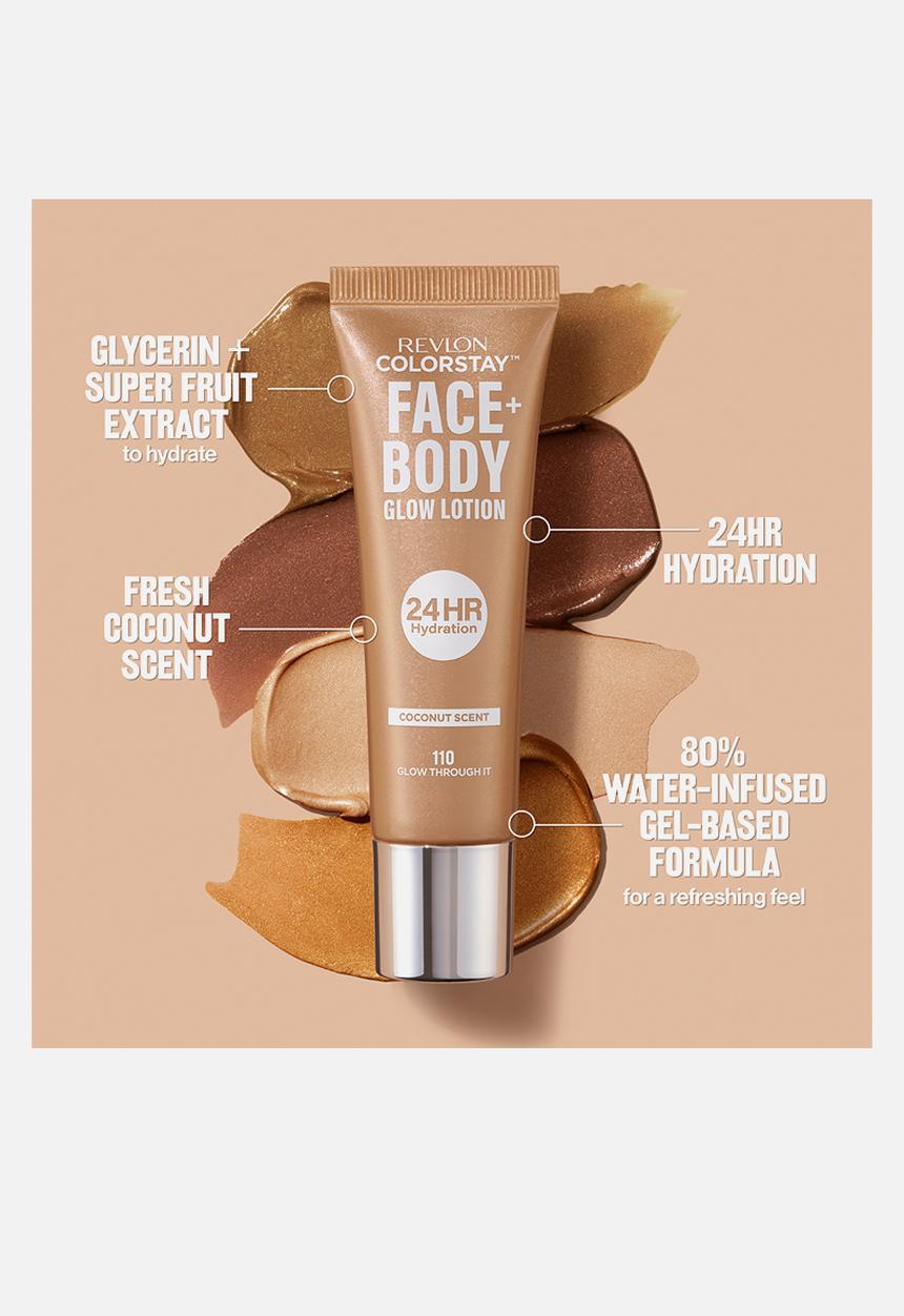 Revlon - Colorstay Face & Body Glow Lotion - If You Glow You Glow