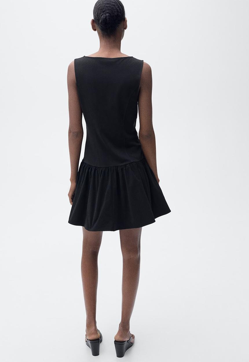 MANGO - Dress Vila - Black