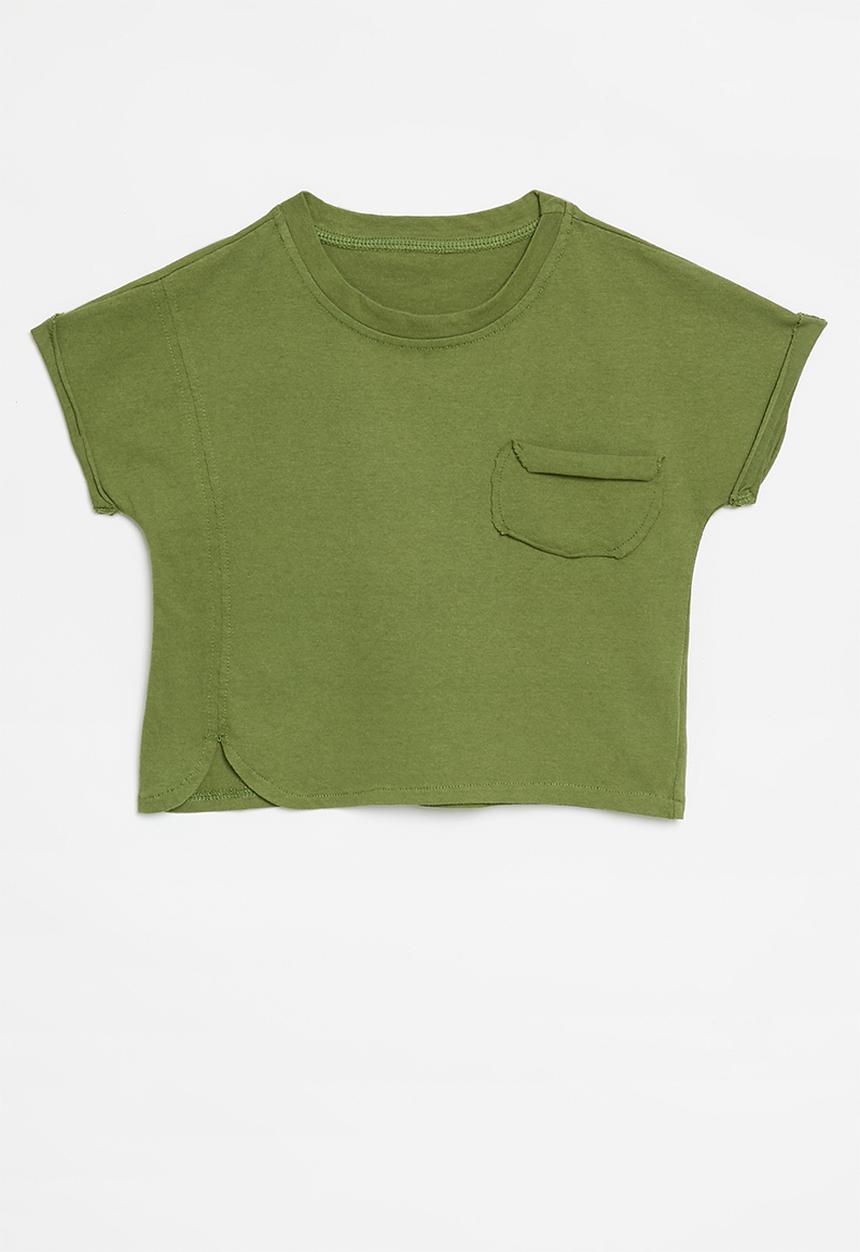 Pop Candy - Crew neck tee - green