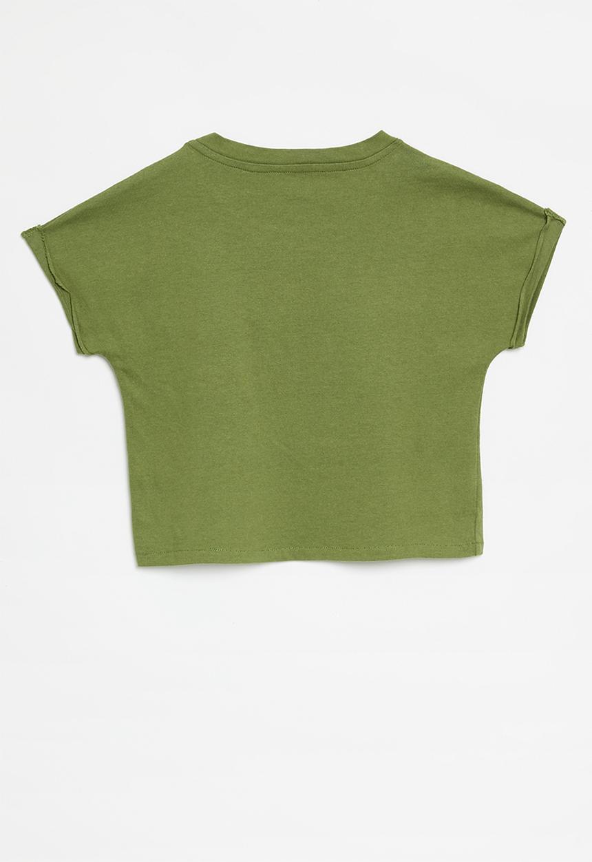 Pop Candy - Crew neck tee - green