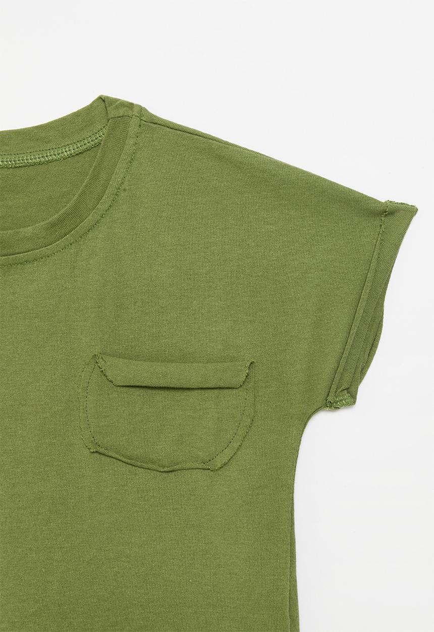 Pop Candy - Crew neck tee - green