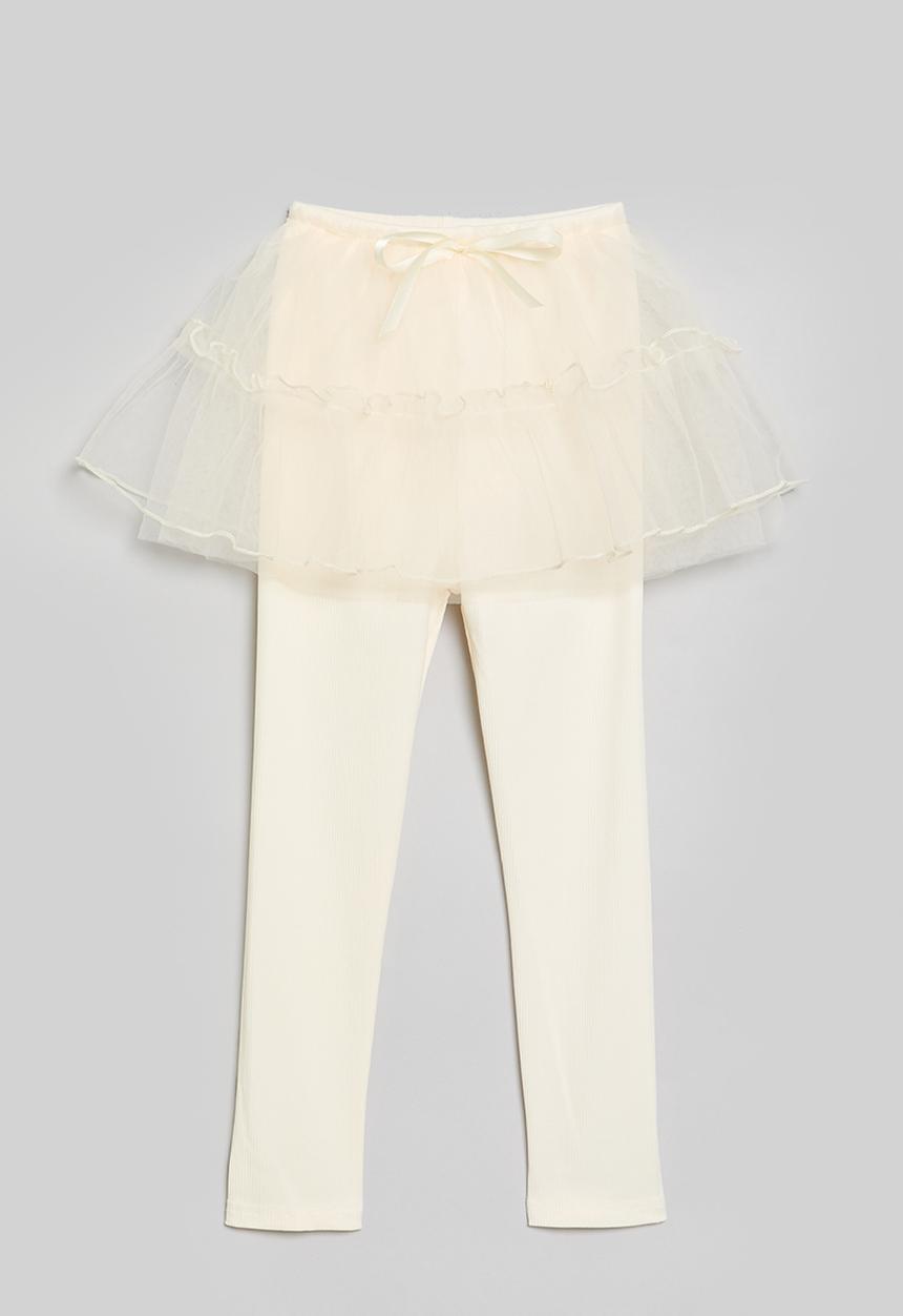 Pop Candy - Tutu legging - ecru
