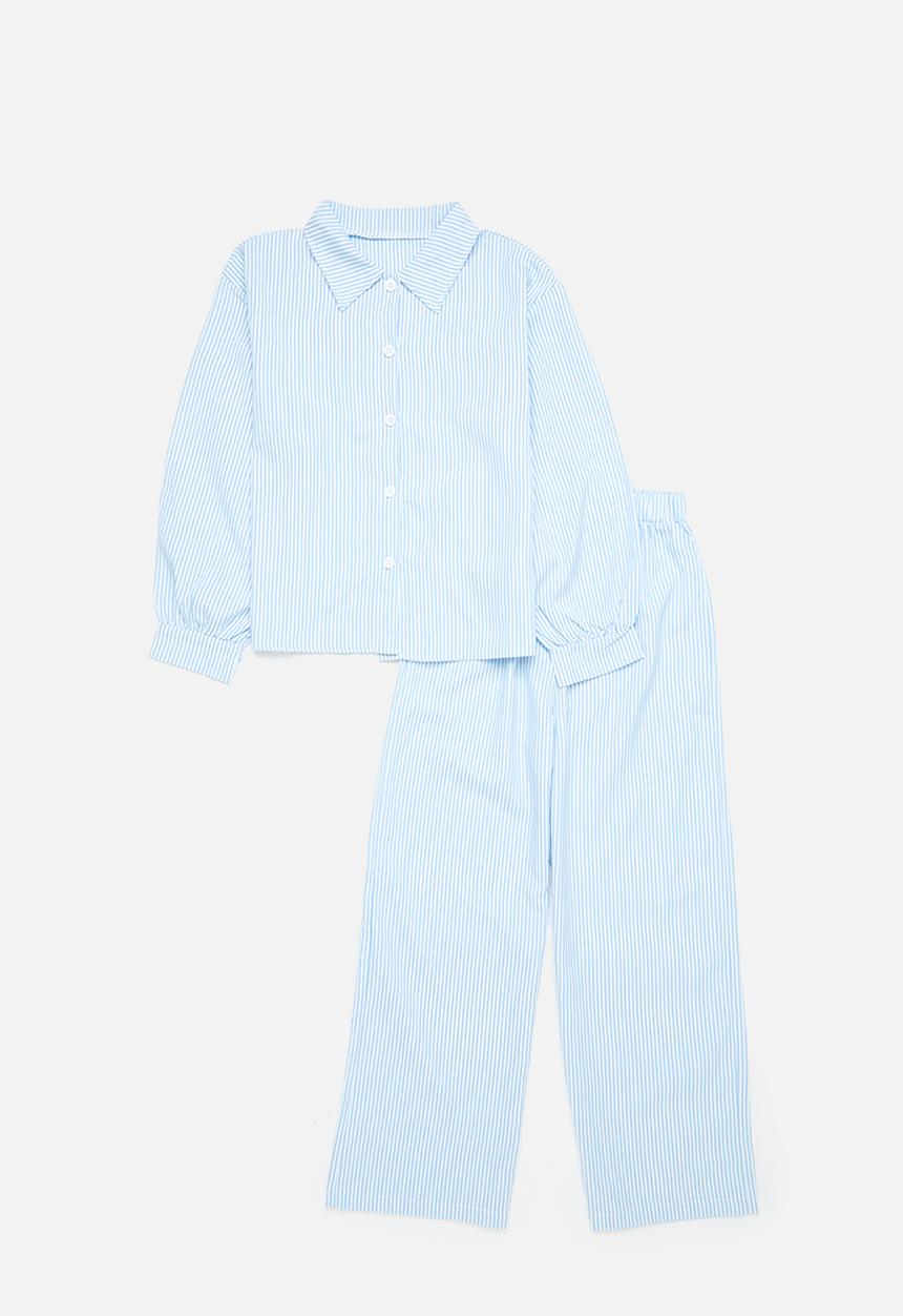 Pop Candy - Shirt & pants set - light blue