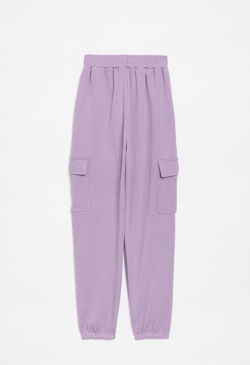 Pop Candy - Utility pants - purple