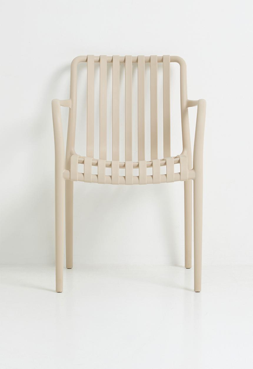 H&S - Garden chair pp - warm grey
