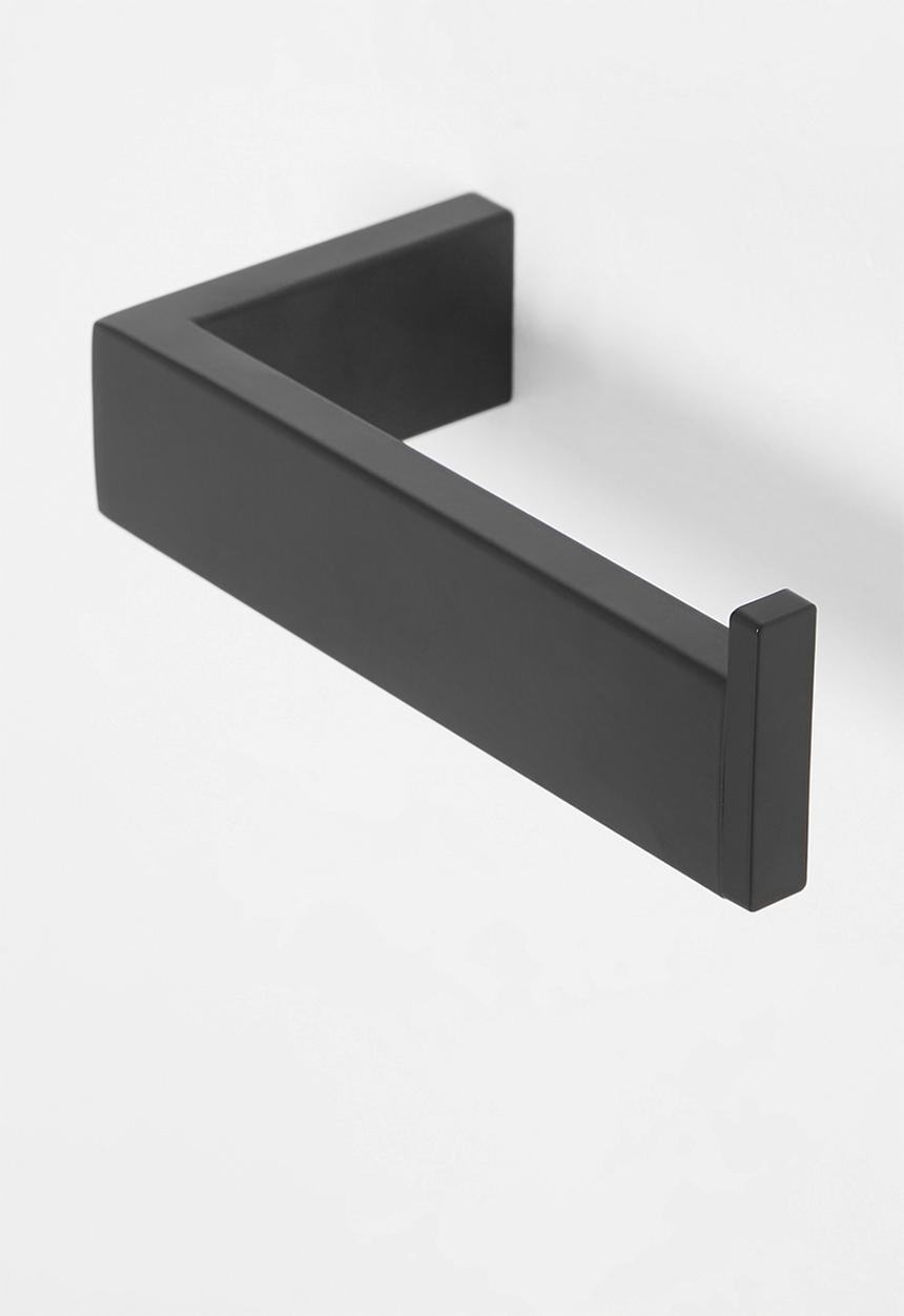 Sixth Floor - Griffin Toilet Roll Holder - Matt Black