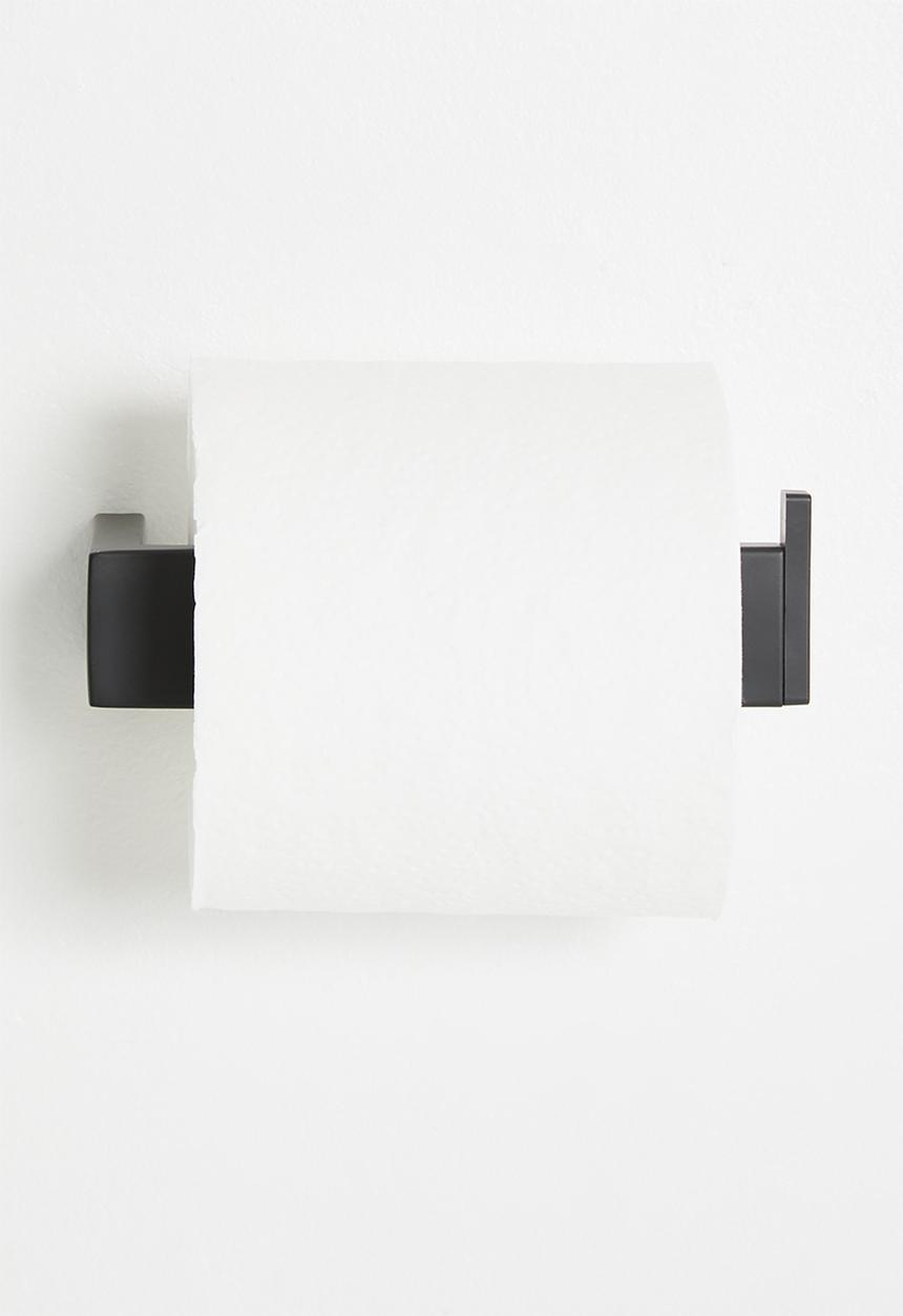 Sixth Floor - Griffin Toilet Roll Holder - Matt Black