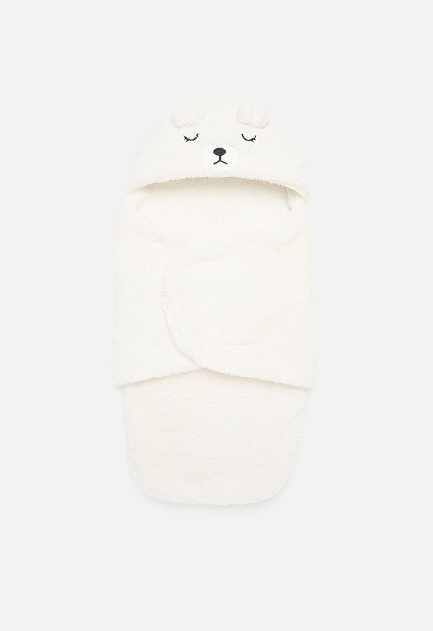 Pop Candy - Plush novelty swaddle - white