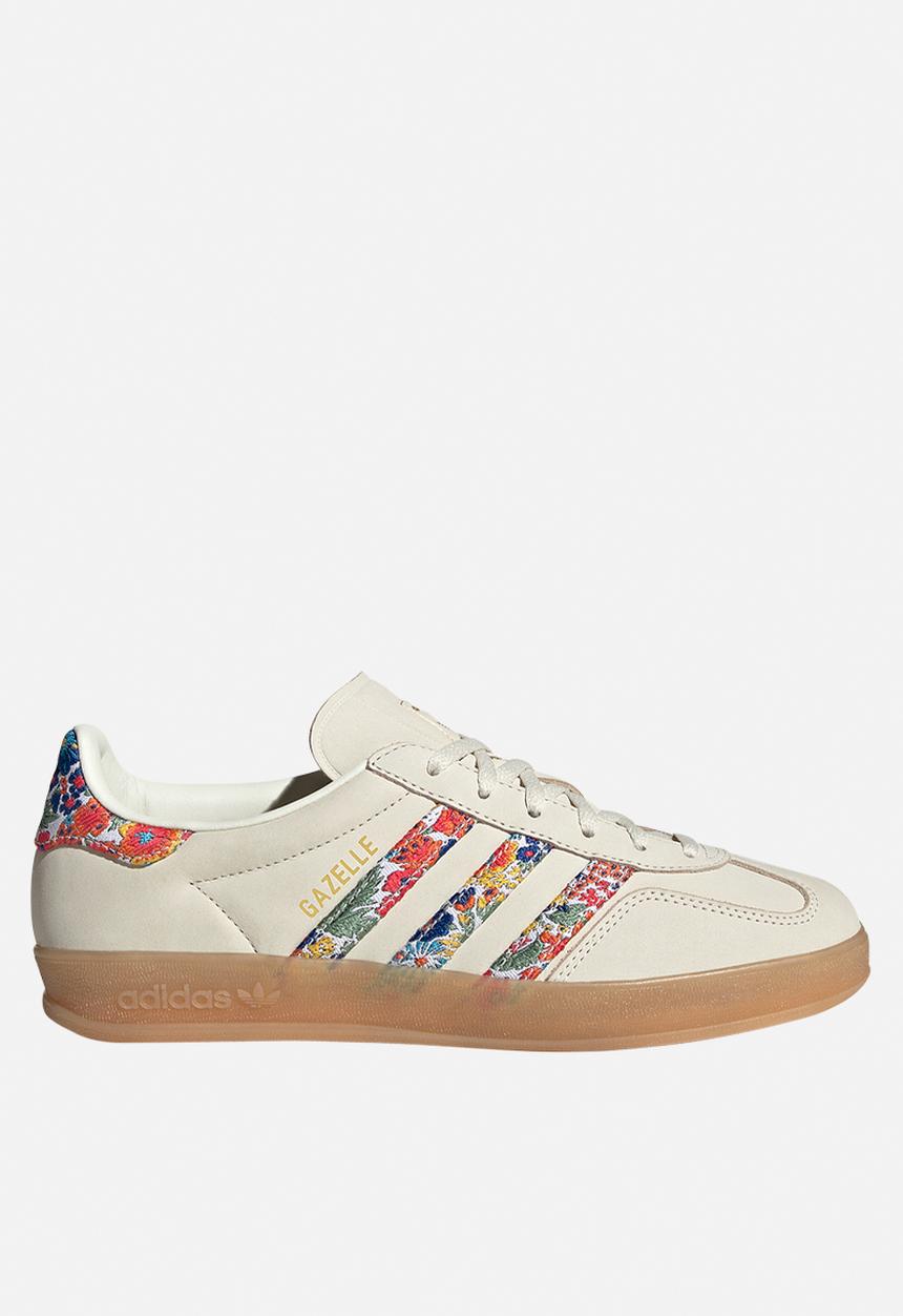adidas Originals - Gazelle indoor w - white/goldmt/gum3