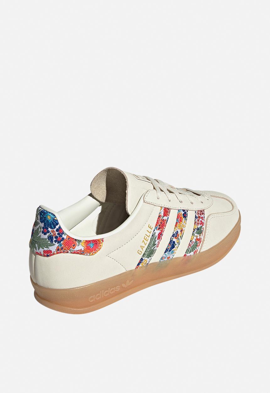 adidas Originals - Gazelle indoor w - white/goldmt/gum3