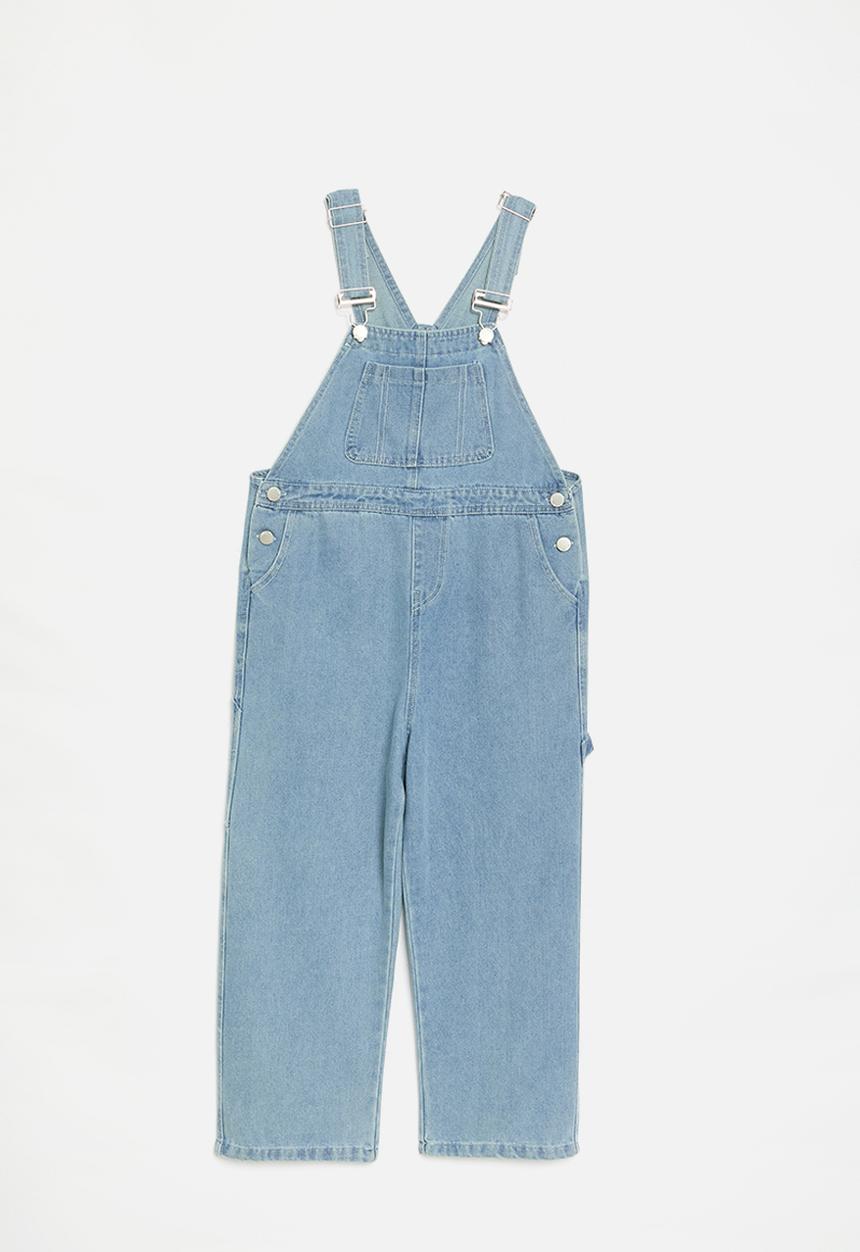 Pop Candy - Denim dungaree - stonewash