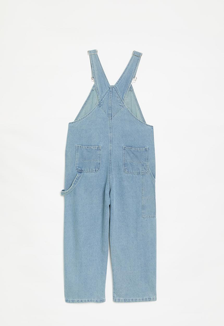 Pop Candy - Denim dungaree - stonewash