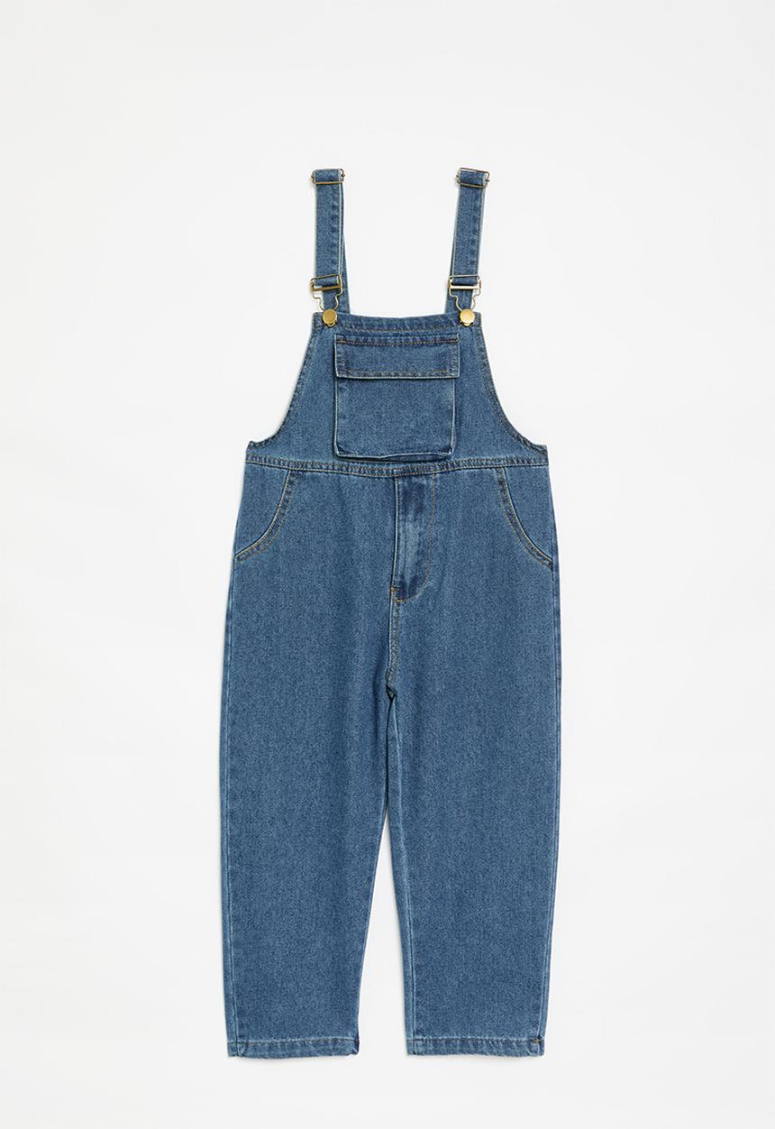 Pop Candy - Denim dungaree - blue