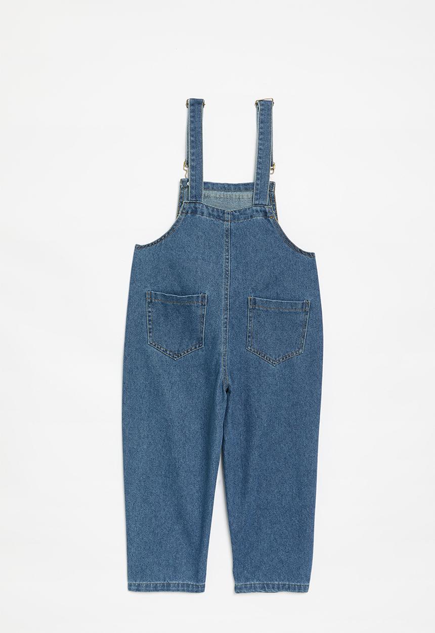 Pop Candy - Denim dungaree - blue