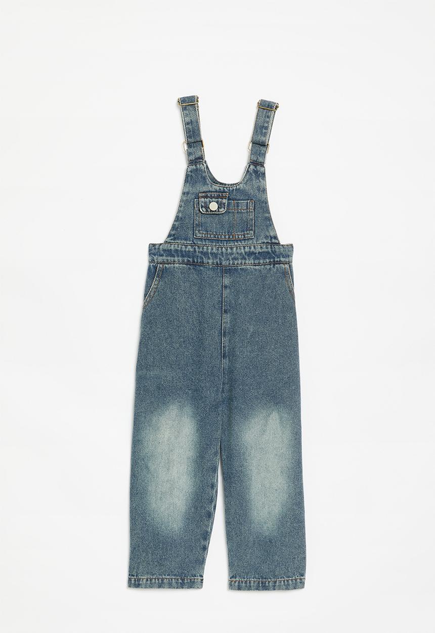 Pop Candy - Denim dungaree - blue
