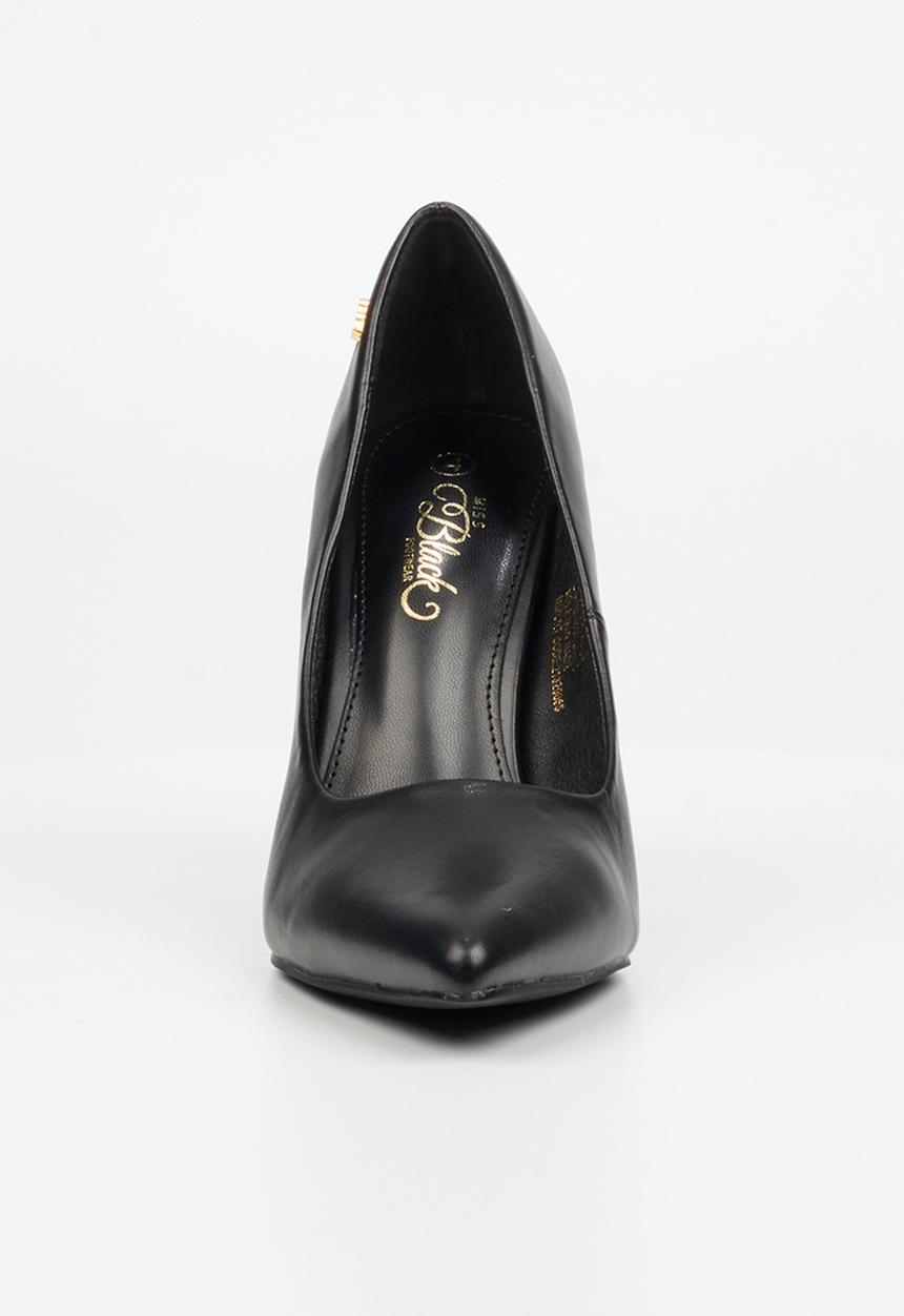 Miss Black - Nala 2 block heel court - black