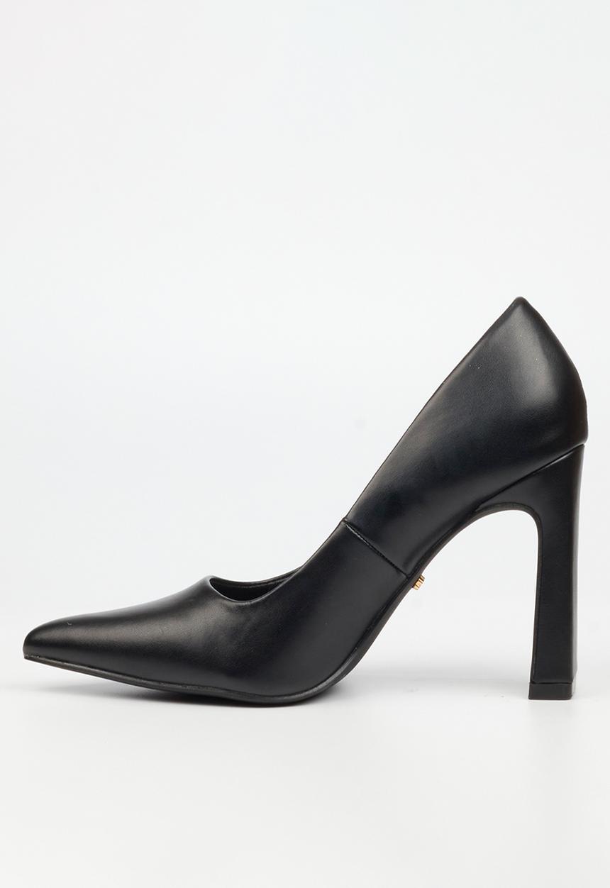 Miss Black - Nala 2 block heel court - black