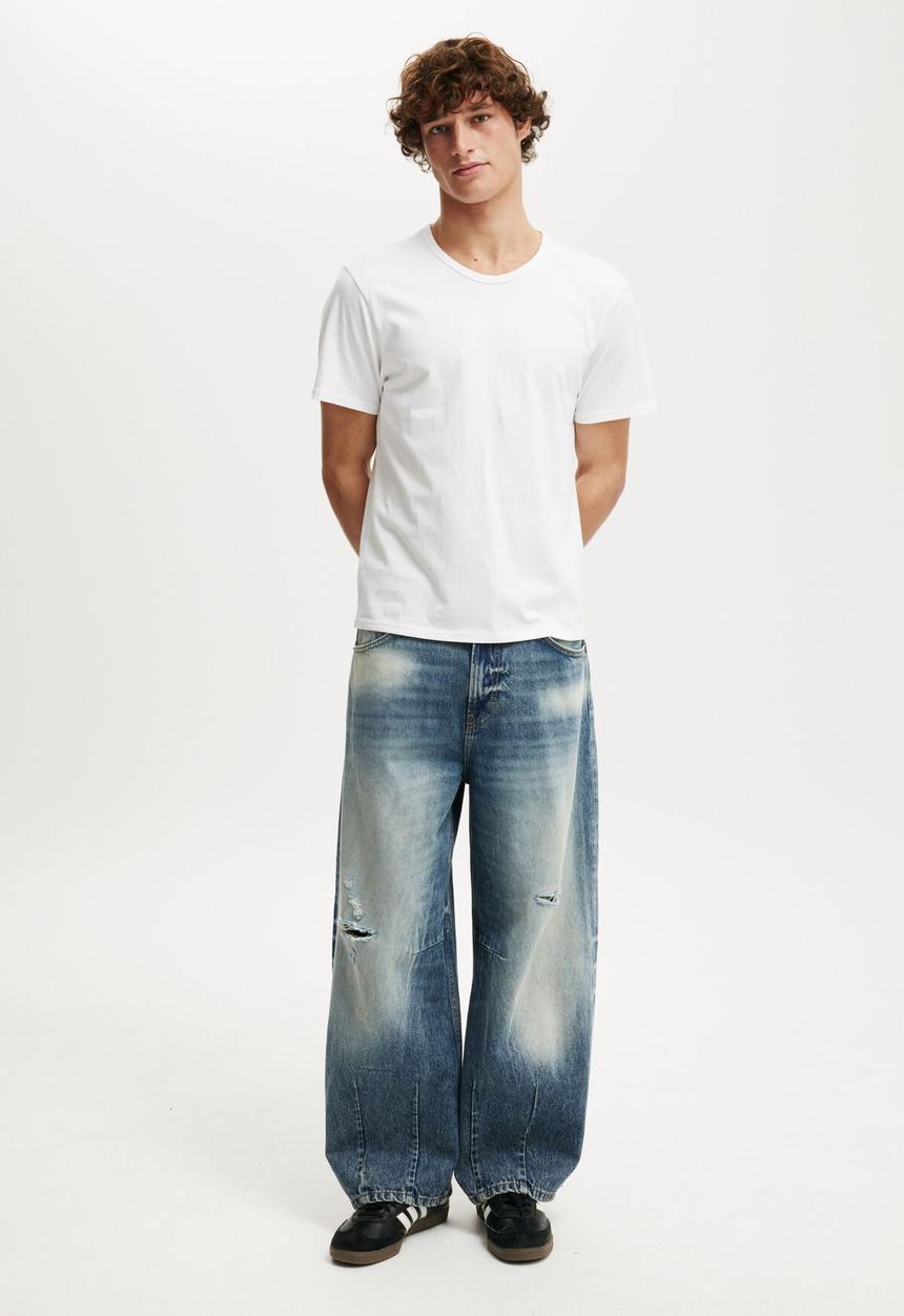 Cotton On - Baggy Balloon Jean - Riot Blue