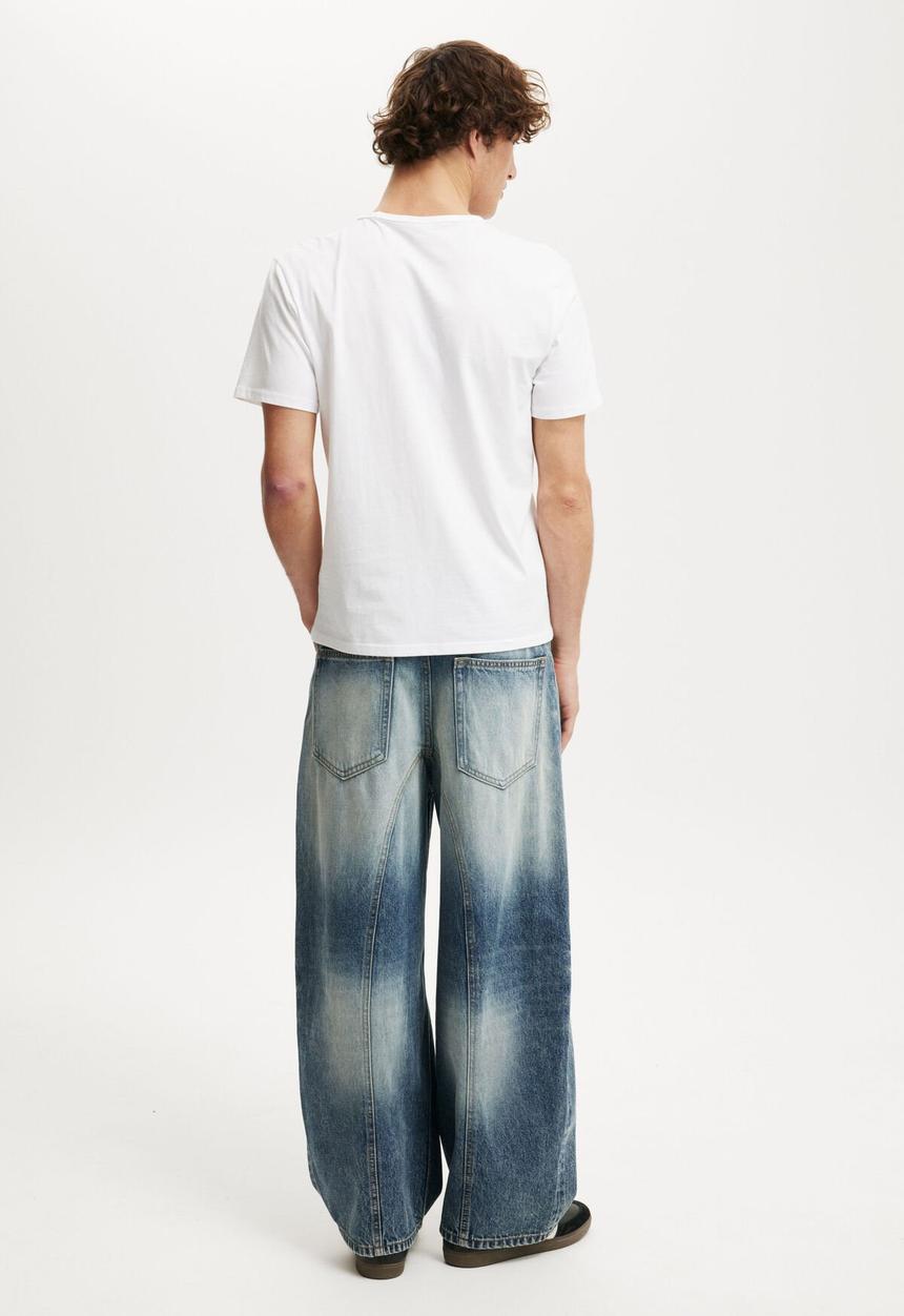 Cotton On - Baggy Balloon Jean - Riot Blue