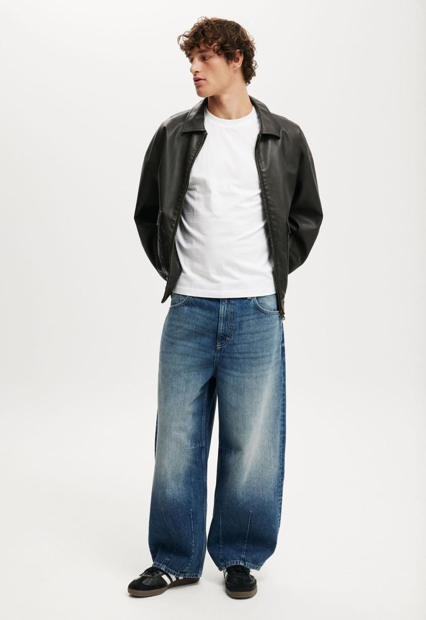 Cotton On - Baggy Balloon Jean - Crater Blue