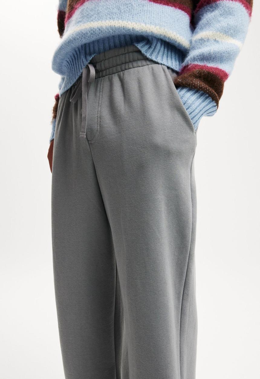 Cotton On - Super baggy track pant - slate stone
