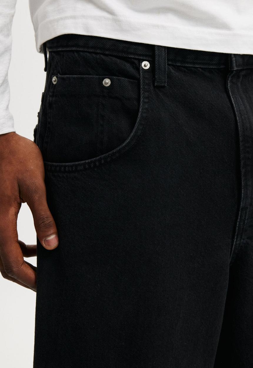 Cotton On - Y2K Super Wide Jean - Dire Black