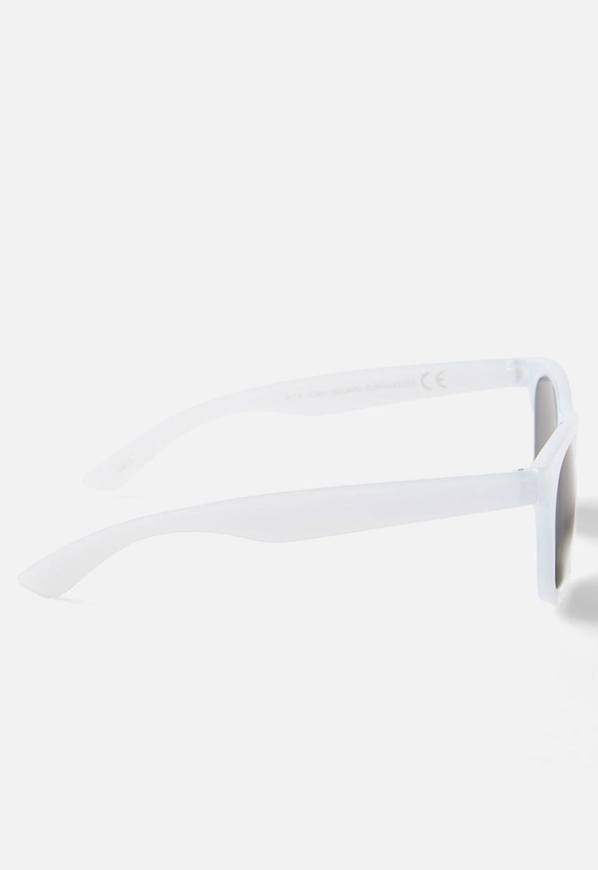 Cotton On - Kids noah square sunglasses - dawn blue/shiny