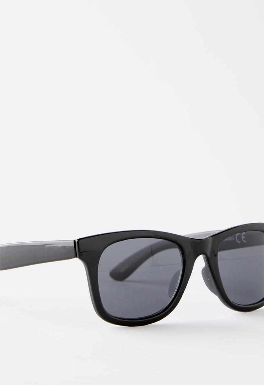 Cotton On - Kids noah square sunglasses - black/shiny