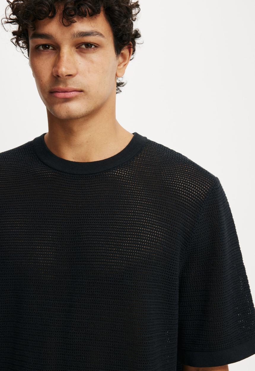 Cotton On - Knit Tee - Black