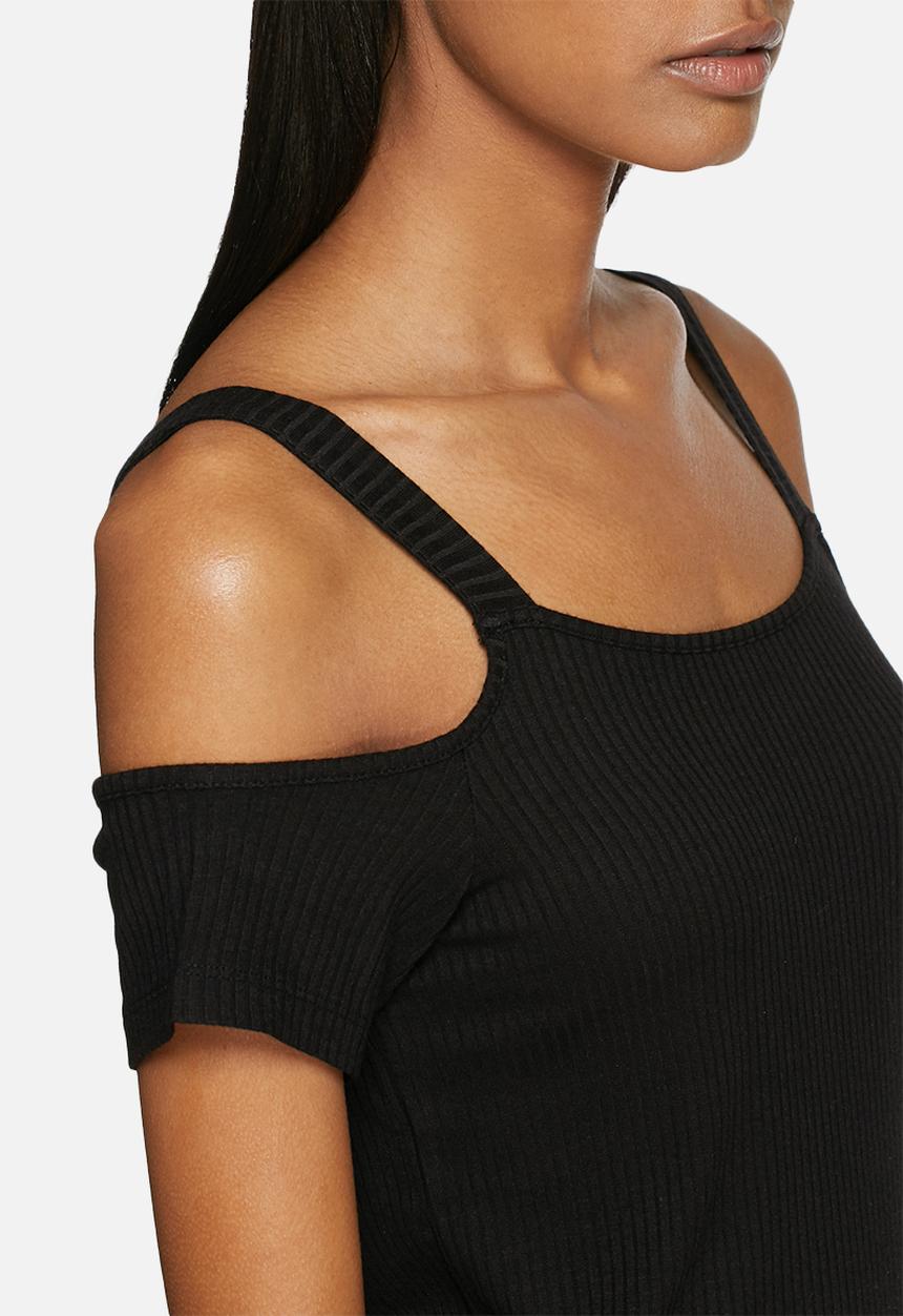 ONLY - Ripena cold shoulder top