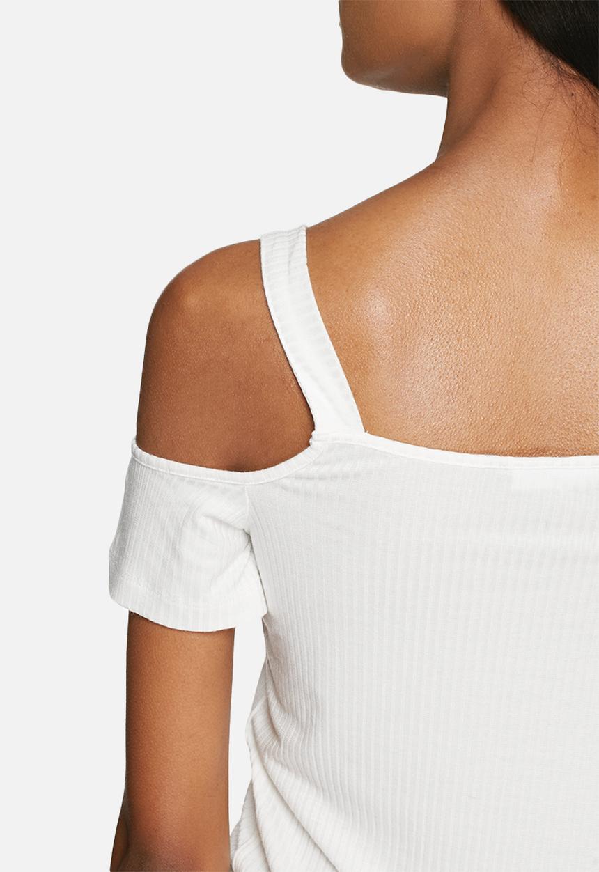 ONLY - Ripena cold shoulder top