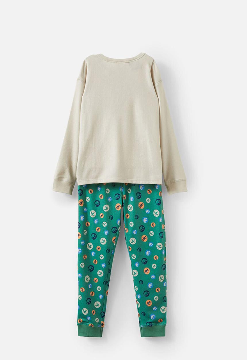 Cotton On - Chuck long sleeve pyjama set licensed - lcn uni rainy day/jurassic park