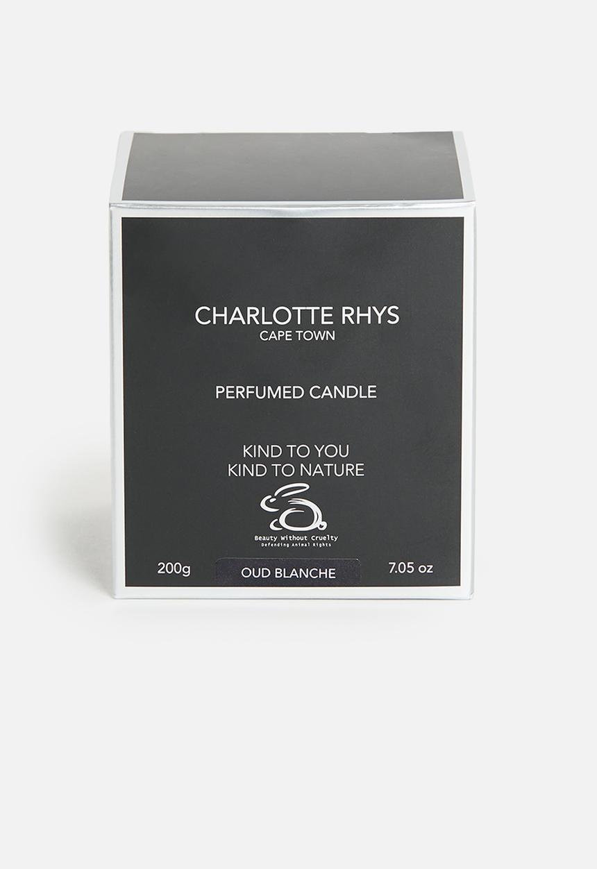 CHARLOTTE RHYS - Oud Blanche Medium Candle Silver Lid 200g