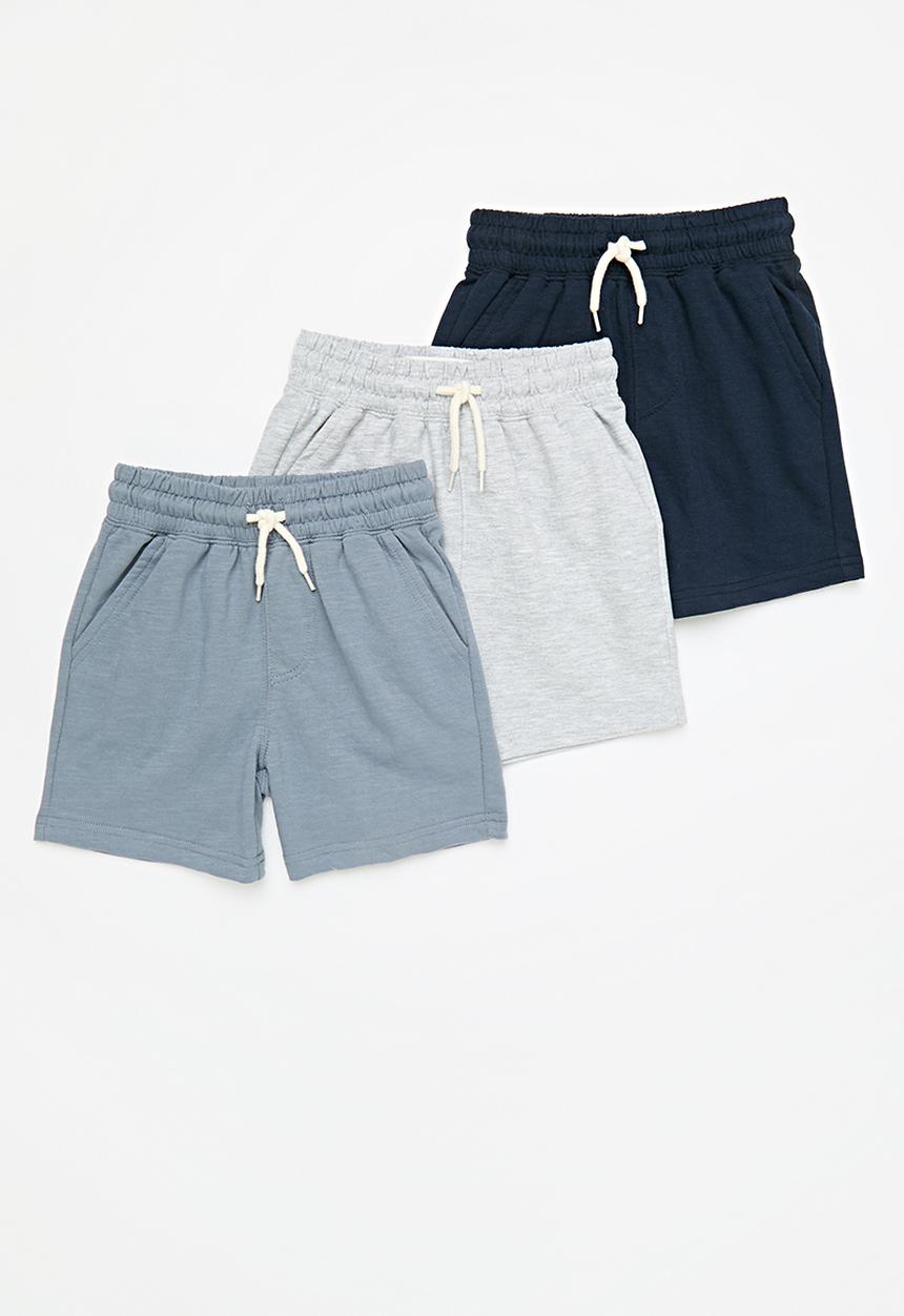 Cotton On - 3 Pk Henry Slouch Short - multi 