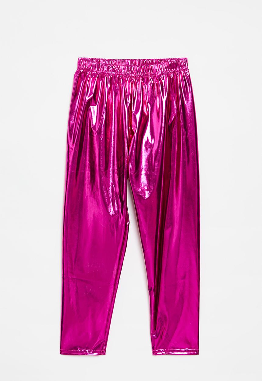 Pop Candy - Mettalic leggings - pink