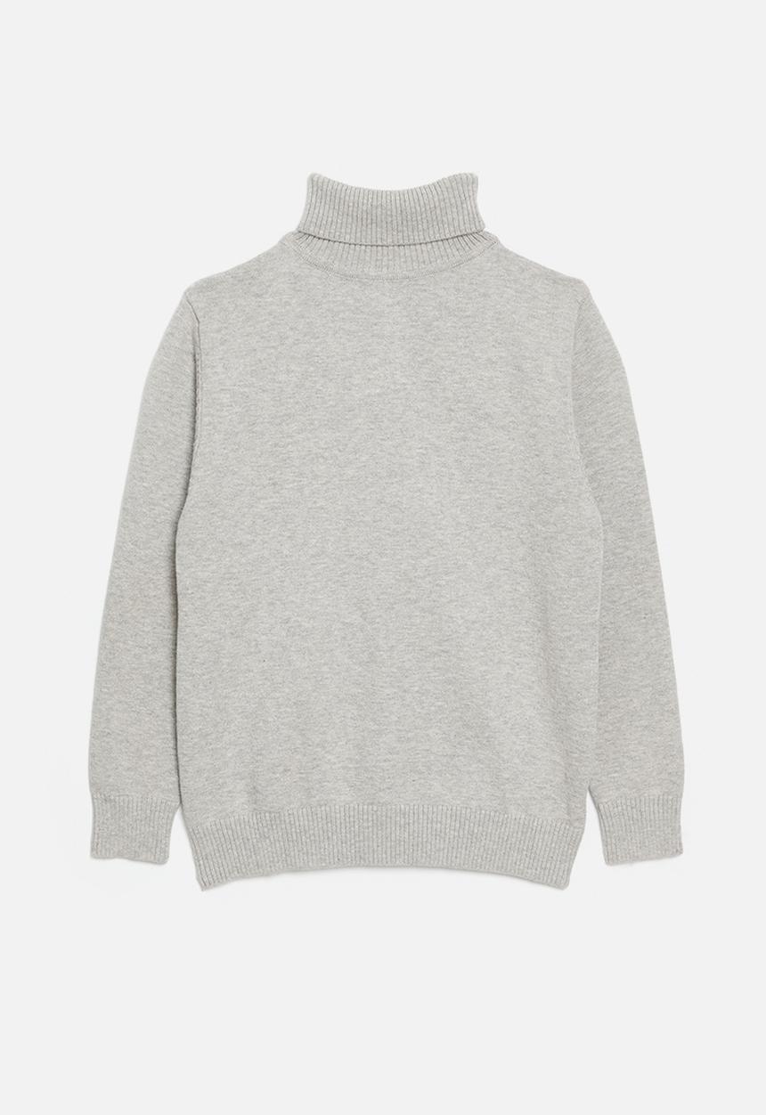 Pop Candy - Poloneck - grey