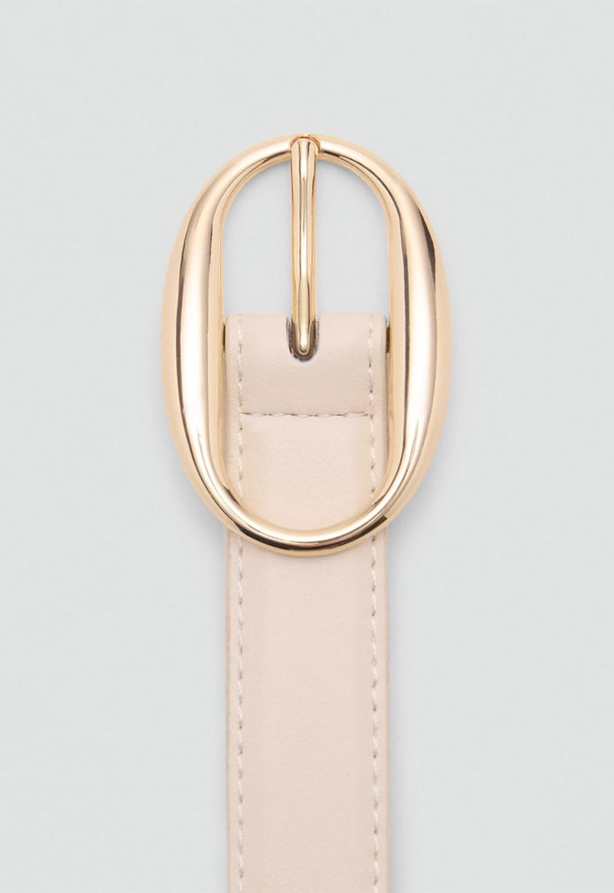MANGO - Martina belt - light beige