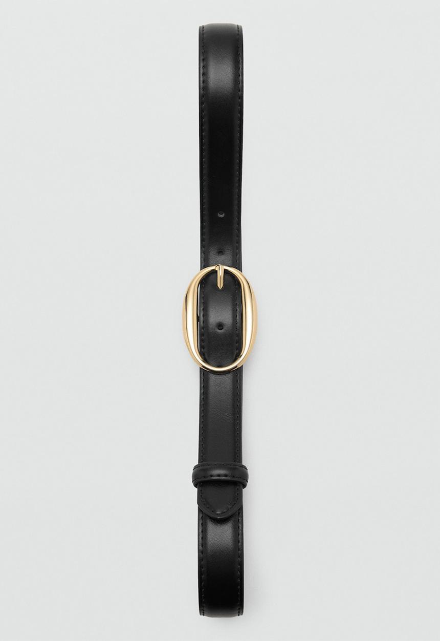MANGO - Martina belt-light - black